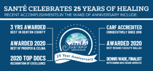 Santé Celebrates 25 Years of Healing
