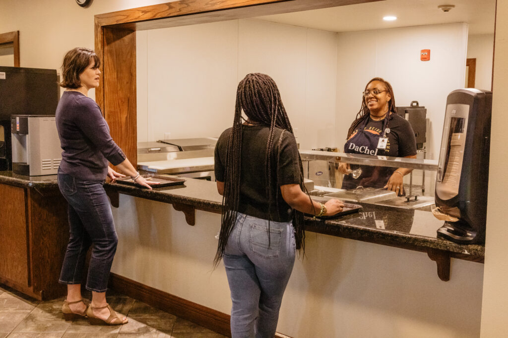 Santé Center for Healing Ding Hall Serving Line